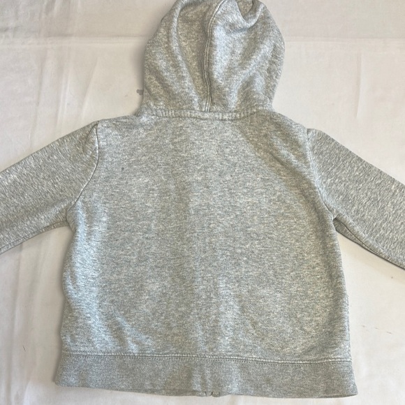 GAP Gray Zip-Up Hoodie with Logo - Picture 4 of 4
